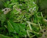 水菜＆蓮根のサラダ☆ゆず胡椒ドレッシング作り方6写真