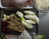 Xmasチキンで参鶏湯作り方1写真