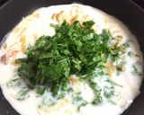えびと水菜の豆乳パスタ作り方6写真