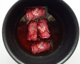 おせち料理　八幡巻き作り方4写真