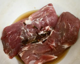 和を意識した豚ヒレ肉のハム♡作り方1写真