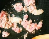 簡単！豚挽肉とネギDEパラパラ黄金炒飯♪作り方4写真