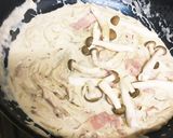 ＊ヘルシー！豆腐クリームでカルボナーラ＊作り方3写真