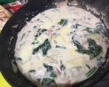 ＊ヘルシー！豆腐クリームでカルボナーラ＊作り方4写真