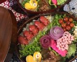 簡単キャラ弁 おかず ハートのチーズ竹輪作り方13写真