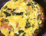 ベーコンとほうれん草のチーズ卵焼き作り方5写真