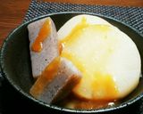 『自家製』柚子味噌大根作り方7写真