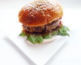 手作りバンズで　ハンバーガー作り方9写真