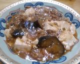 麻婆なす豆腐作り方9写真