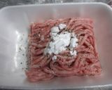 甘栗入りハンバーグ☆作り方1写真
