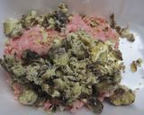 甘栗入りハンバーグ☆作り方3写真