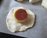 ミニ和菓子を入れて✿ちぎりパン♪作り方6写真
