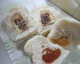 ミニ和菓子を入れて✿ちぎりパン♪作り方12写真