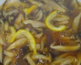 簡単和食！サワラと椎茸しめじの柚子餡掛け作り方4写真