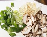 白だしで簡単ヘルシー♡豆腐きのこあんかけ作り方1写真