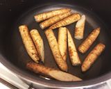 豚肉とゴボウの甘辛煮作り方1写真