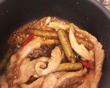 豚肉とゴボウの甘辛煮作り方3写真