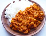 ひよこ豆とココナッツミルクのカレー作り方7写真