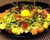 大好評の味付け♡マグロとアボカドの漬け丼作り方4写真