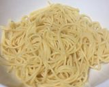 簡単♡ヘルシー♡釜揚げしらすパスタ作り方1写真