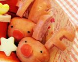 キャラ弁♡クリスマスにアンパンマンサンタ作り方6写真