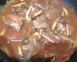 牛肉のトマト煮込み風作り方7写真
