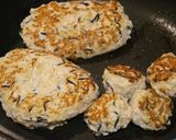 ひじき入り♪鶏つくね照り焼きハンバーグ作り方4写真