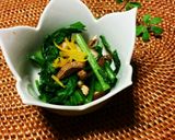 菊菜と椎茸の小鉢作り方9写真