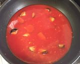 ナスツナトマトスープパスタ作り方5写真