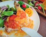 ココナッツオイルde骨付もも肉のコンフィ作り方6写真
