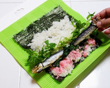 となりのサツキちゃん弁当巻き（恵方巻き）作り方5写真