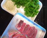 黒毛和牛ステーキ丼作り方1写真