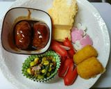 ポケモン弁当☆モクロー☆キャラ弁作り方11写真
