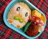 ポケモン弁当☆モクロー☆キャラ弁作り方20写真