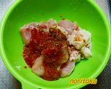 柿Ｐ×わさふりdeフライドＭＵＮＥ肉＾＾作り方3写真