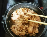 しっとり美味しい！すき家風とりそぼろ丼作り方2写真