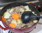 イベリコ豚カルビで作るカルビチム風作り方8写真