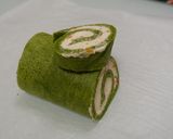 Xmas★ほうれん草のブッシュドノエル作り方28写真