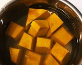 10分で♩かぼちゃ煮 〜市販肉団子添え〜作り方3写真
