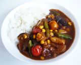 夏野菜たっぷり サマーカレー作り方6写真