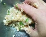 鶏ミンチとレンコンつくねの素揚げ♪作り方4写真