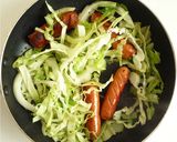 スクランブルエッグホットドッグ作り方4写真