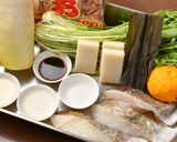 揚げダラと水菜のみぞれ鍋作り方1写真
