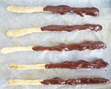 ポッキー風スティックチョコレートクッキー作り方6写真