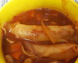 トルティーヤ風ウインナー入り野菜スープ作り方7写真
