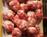 豚バラ巻き菊芋★の甘辛ころころ煮作り方2写真
