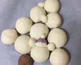 ふわふわ♪ダッフィーのツリーちぎりパン♡作り方4写真