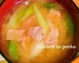 簡単＊ネギだけでコク旨＊ネギ豚汁作り方10写真