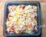 お餅とポテトのチーズグラタン作り方4写真