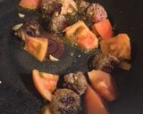 肉団子とトマトの中華炒め作り方2写真